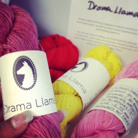 Drama Llama_cotton yarn