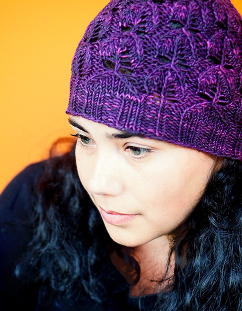 Bleeding Hearts Hat by Anastasia E White