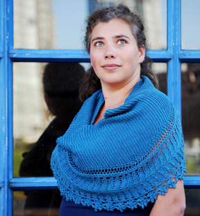 A Modern Victorian Shawl