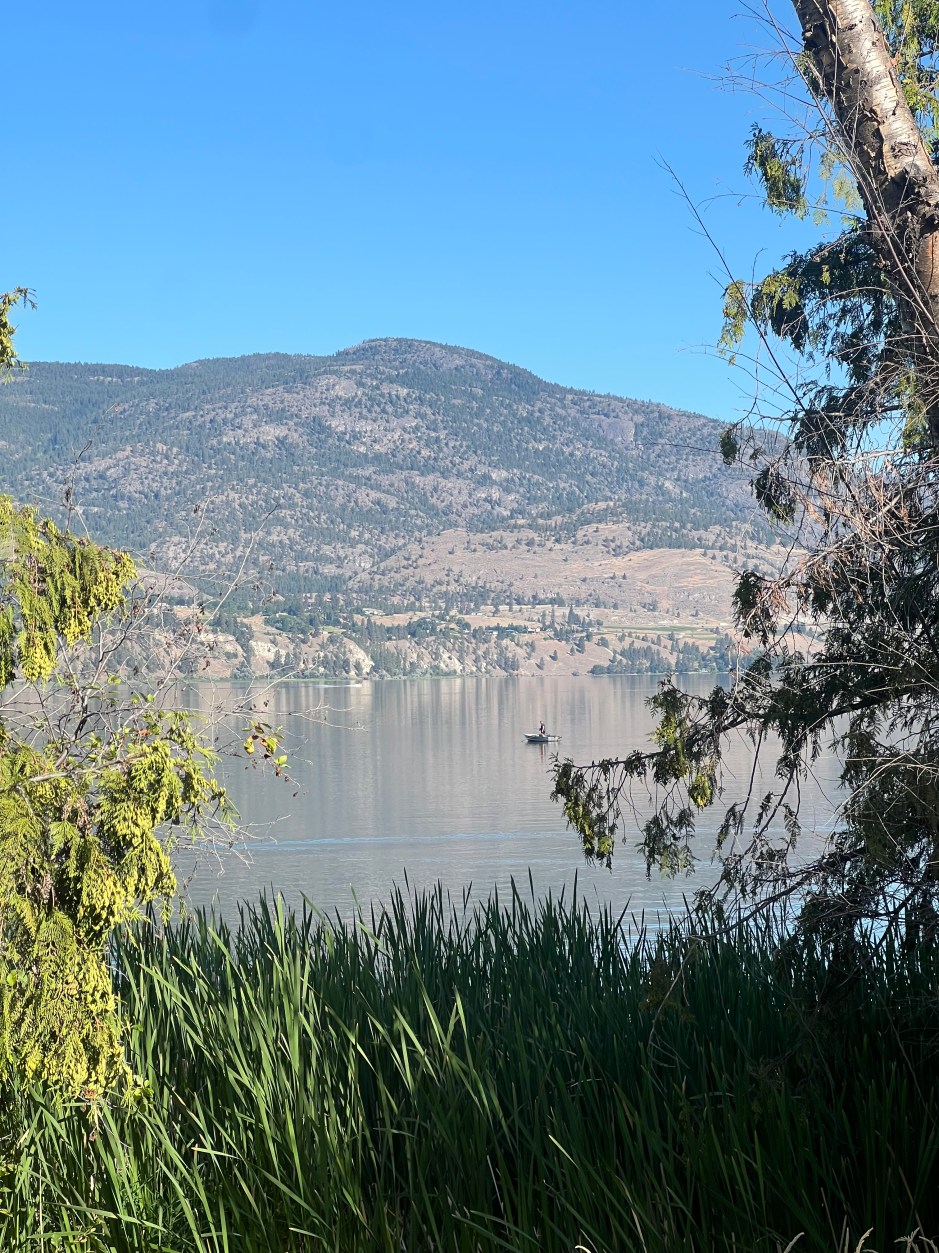 Yarn On The Road: Skaha Lake, BC